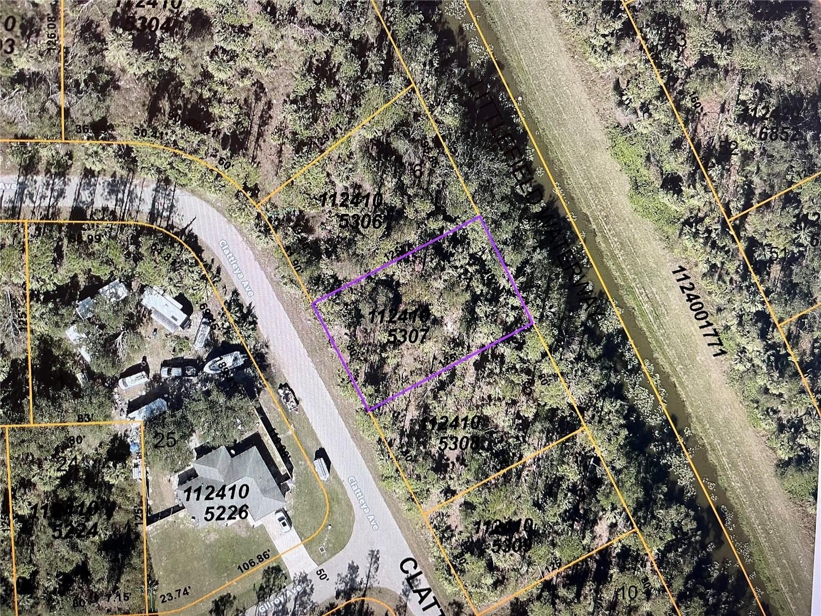 Residential Canal Lot in North Port