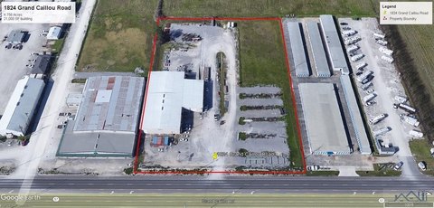 Houma Industrial Warehouse on 4.756 Acres
