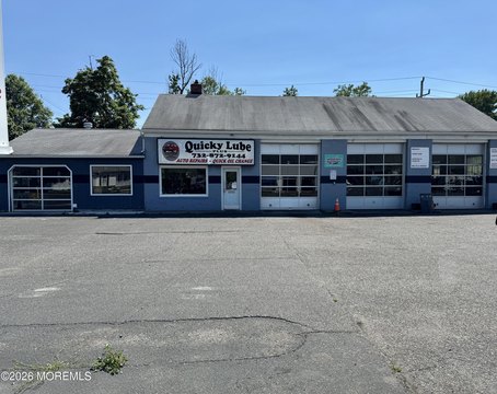 Auto Service Center with Fenced Yard