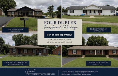 Four-Duplex Multifamily Package