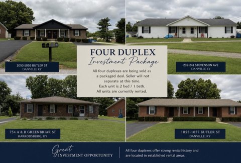 Four Duplex Package for Sale