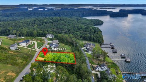 Lake Guntersville Lakeside Community Lot