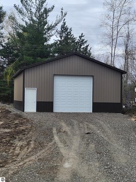 Vacant Land with New Pole Barn