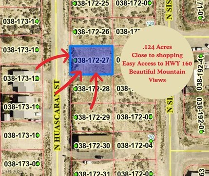 Residential Lot in Pahrump, NV