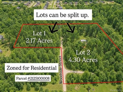 Residential Land in Lyon Township