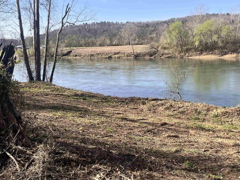 White River Waterfront Land with RV