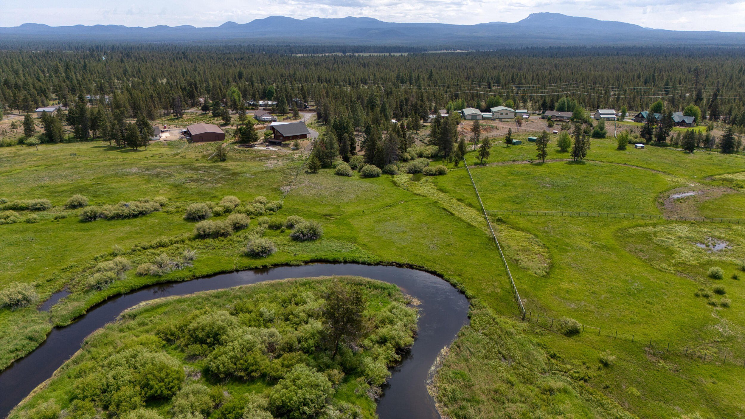 Riverfront Land with Mountain Views