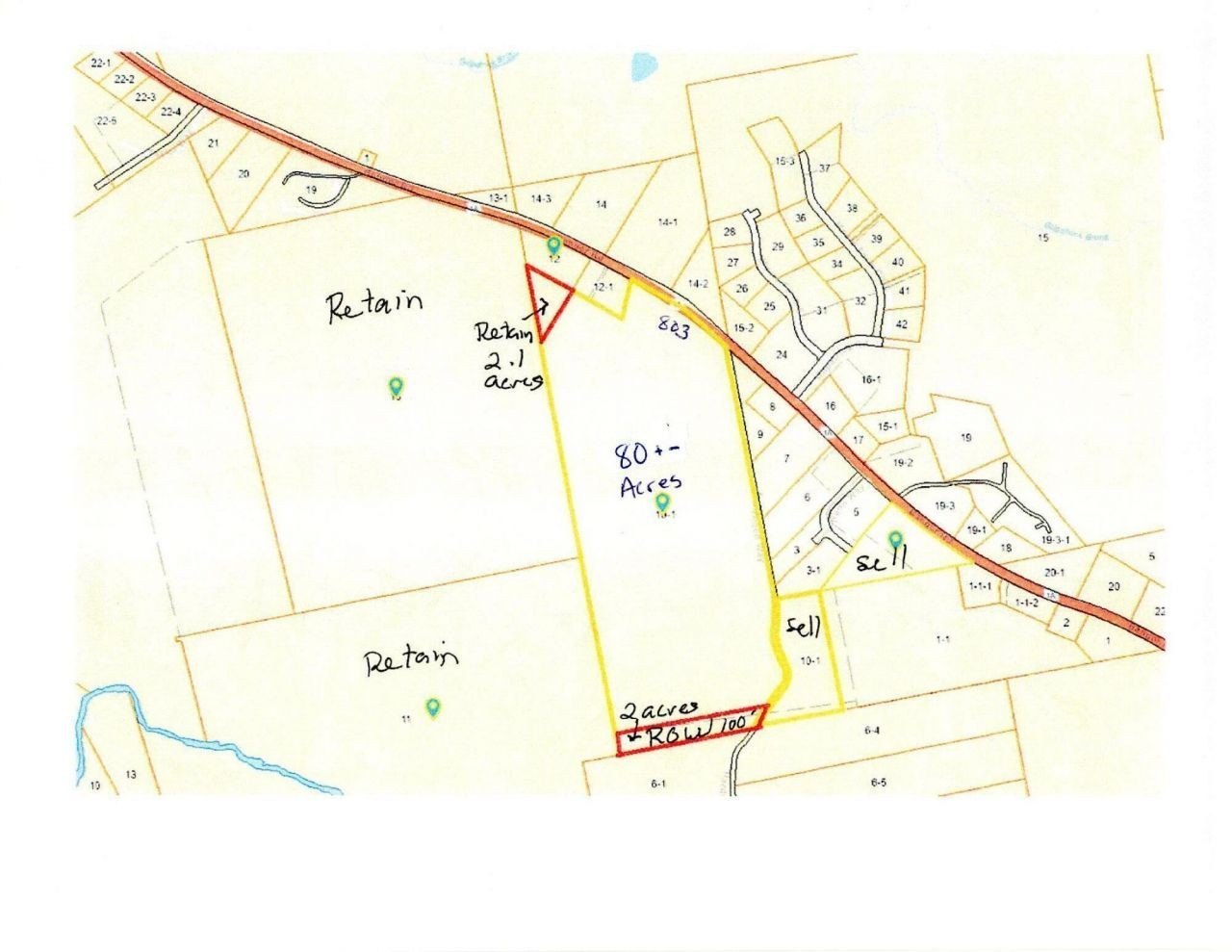 80 Acres Commercial Land