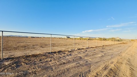 Fenced Land Near I-10 Freeway