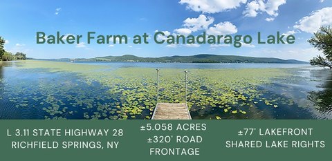 Land, Richfield Springs, NY