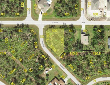 Corner Lot Land with City Water