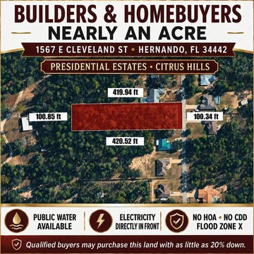 Land, HERNANDO, FL