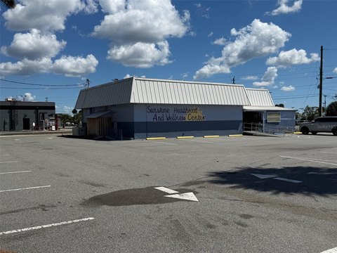 Standalone Corner Retail Building