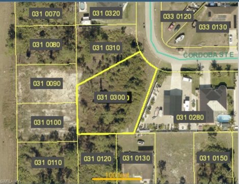 Lehigh Acres Residential Corner Lot