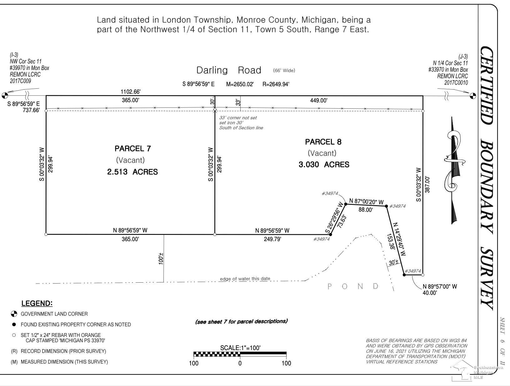 2.51 Acres Backing Crystal Waters