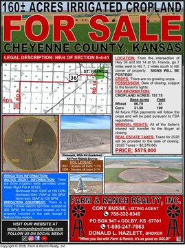 160 Acres Vacant Land
