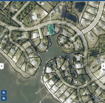 Wooded Waterfront Building Lot