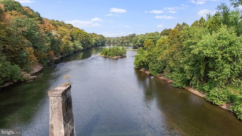 Waterfront Land with Historic Bridge