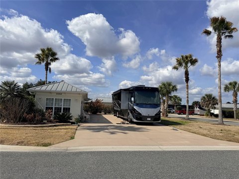 RV Resort Lot with Full Hookups