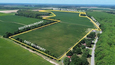 Irrigated Row Crop Farm with Frontage