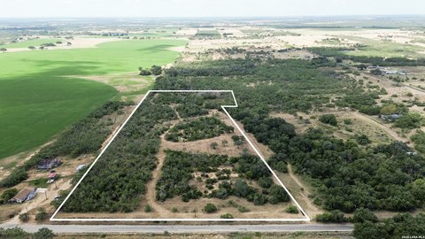 Tree-Covered Hunting Land with Pond