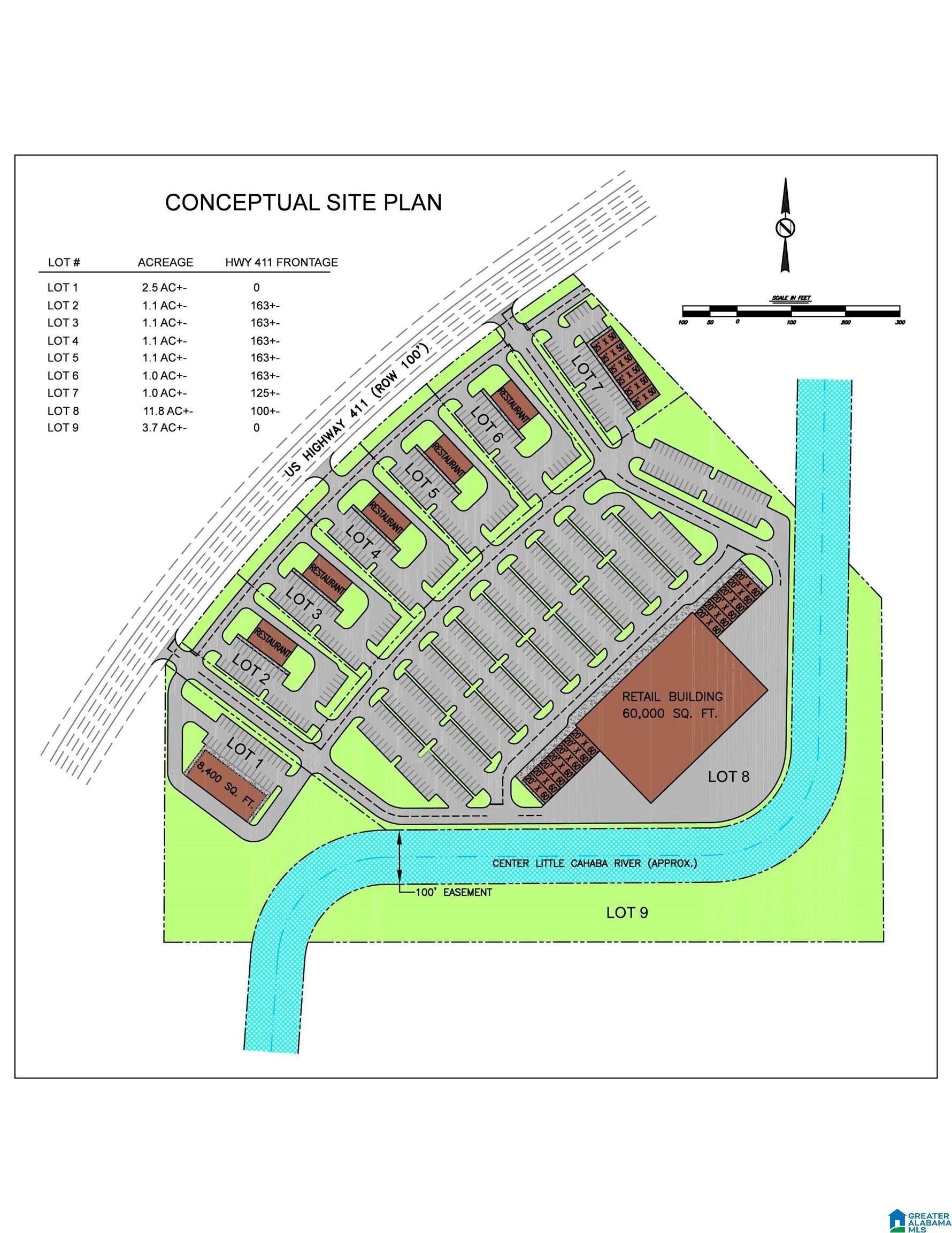 Commercial Land on Moody Parkway