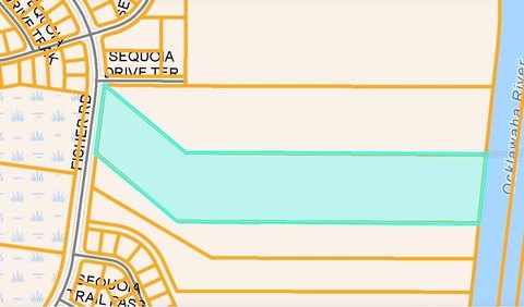Wooded Riverfront Land