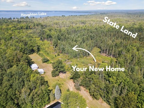 Secluded Land Near Houghton Lake