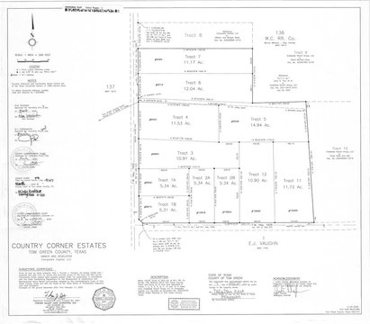 Residential Land in Miles, TX