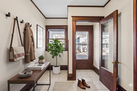 3-Flat with Outdoor Porches