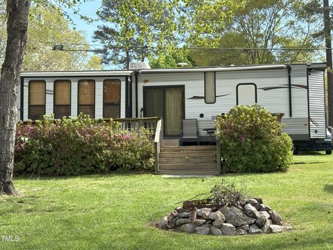 Waterfront Lot with RV Camper