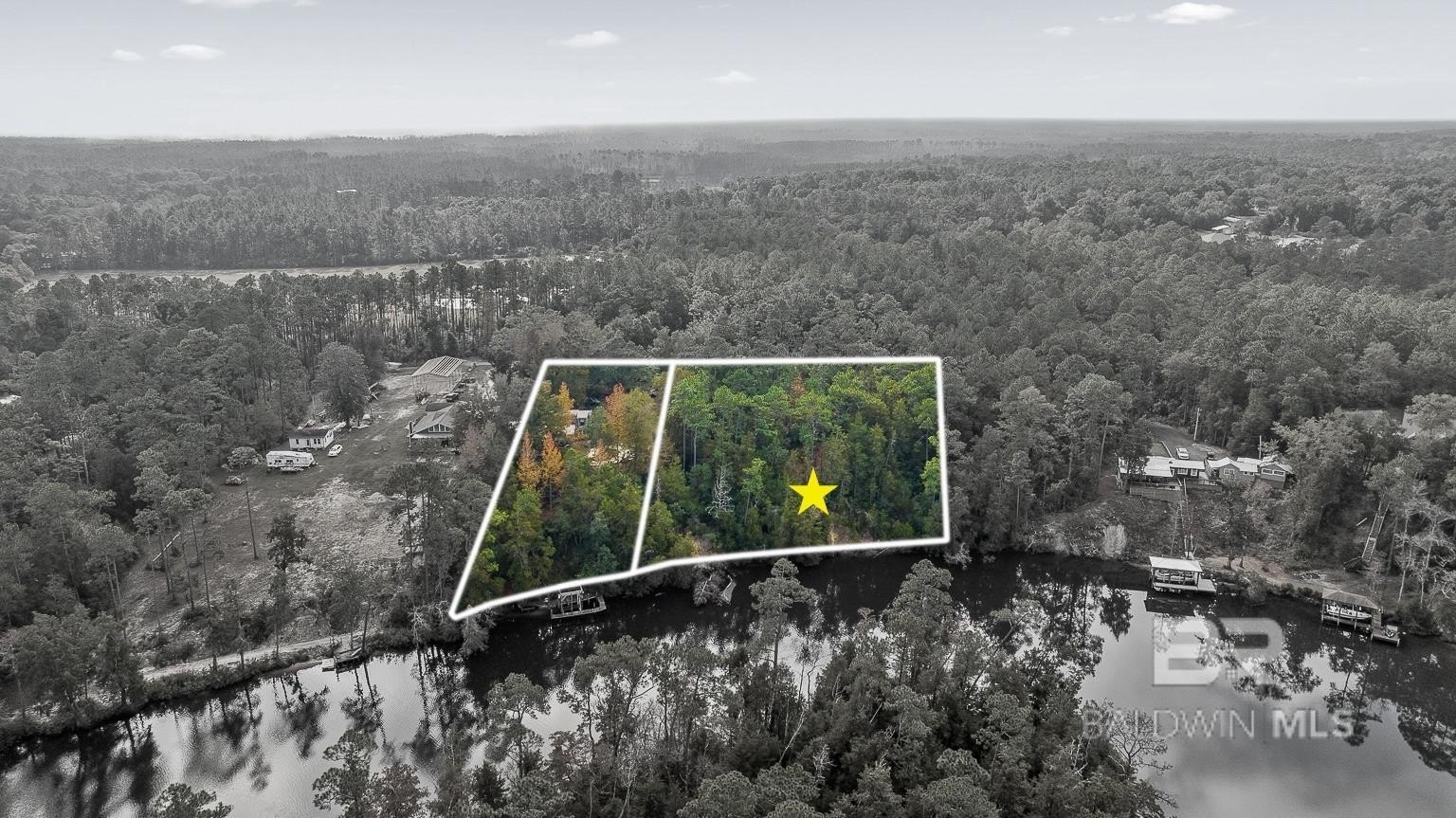 Land on Styx River