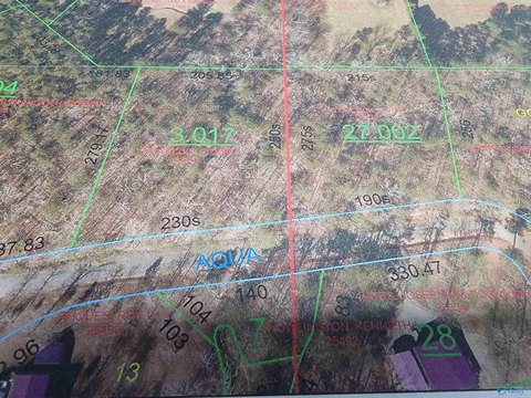 Gadsden Wooded Lot For Sale