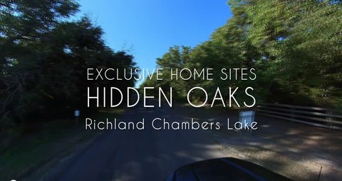 Wooded Homesite Near Richland Chambers