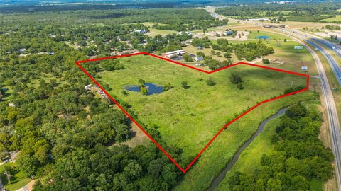 Fenced Mixed-Use Land Tract