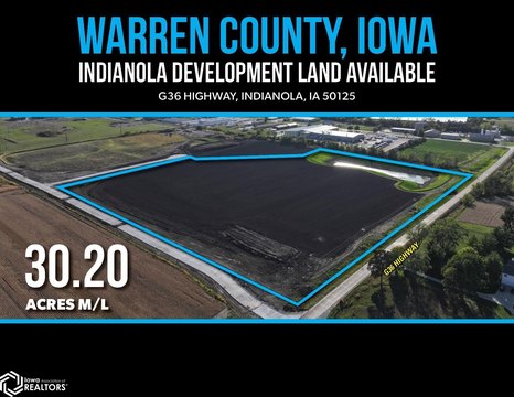 Industrial Land in Indianola, Iowa