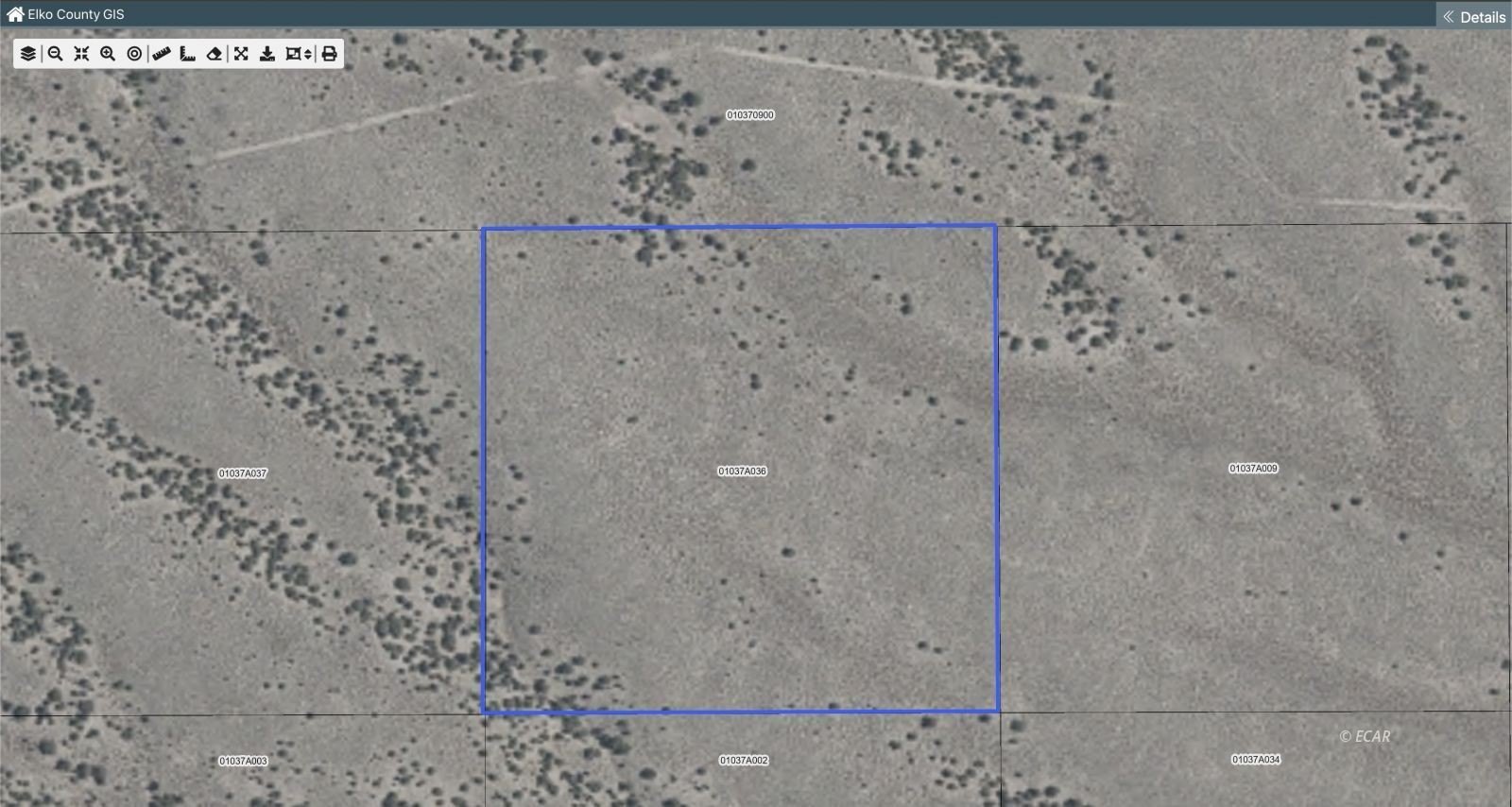 Nevada Land Parcel in Montello