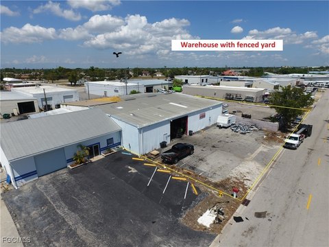 Cape Coral Warehouse with Fenced Yard