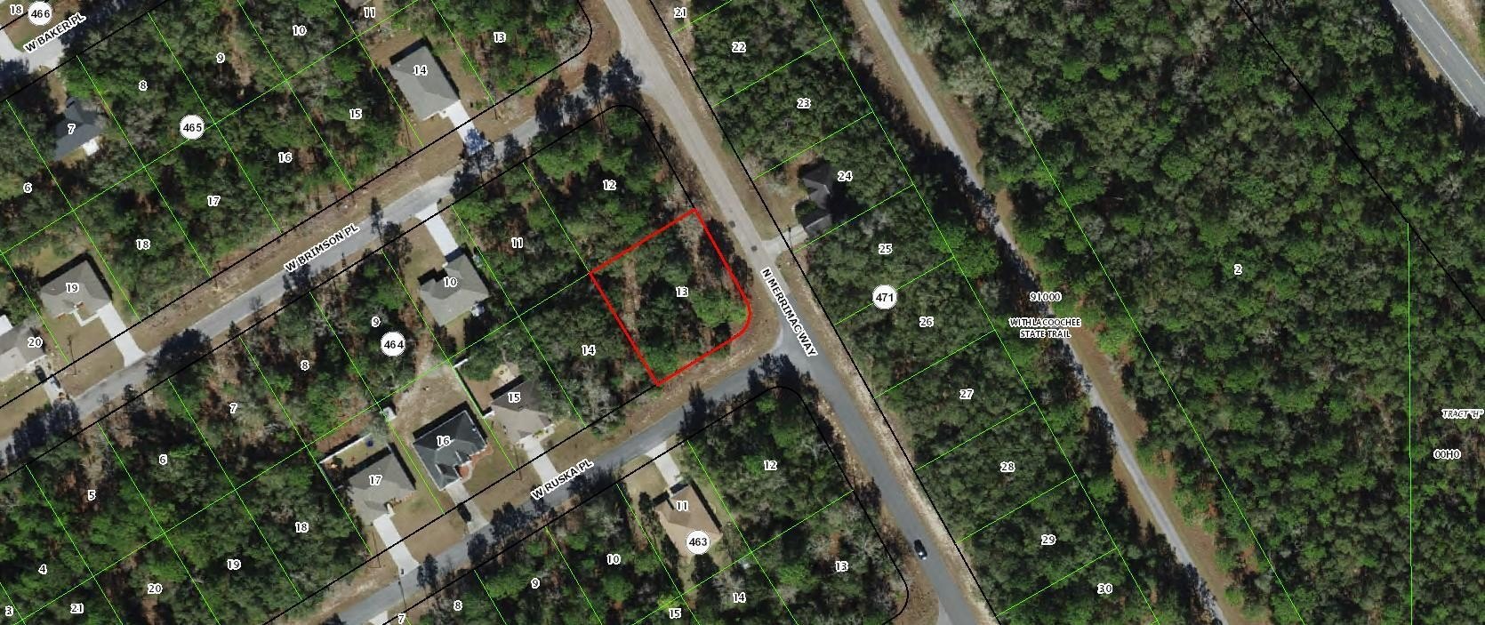 Citrus Springs Corner Lot