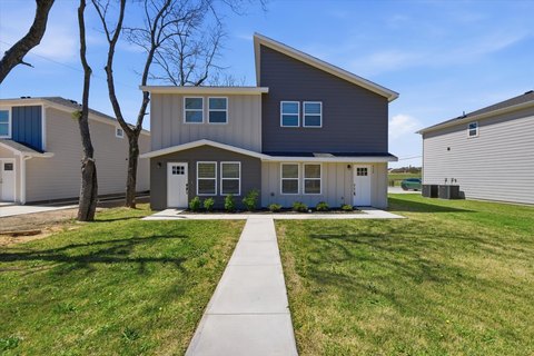 Modern Duplex with Private Entries