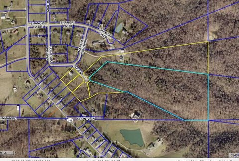 Wooded Acreage in Aurora, Indiana