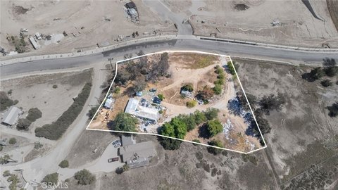 Fenced Commercial Land
