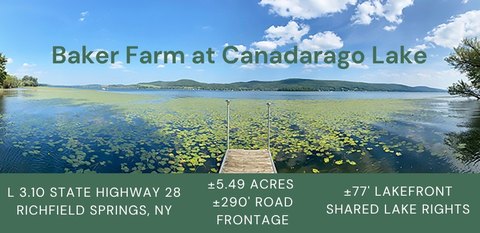 Land, Richfield Springs, NY
