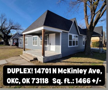 Remodeled Duplex Near Flower Garden Park