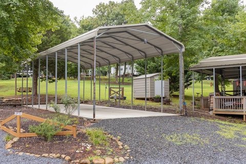RV Resort Lot with Concrete Pad