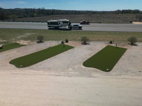 RV Park Lot with Full Hookups