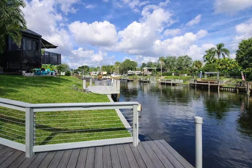 Waterfront RV Lot with Private Dock