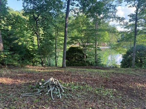 Lakefront Land with Existing House