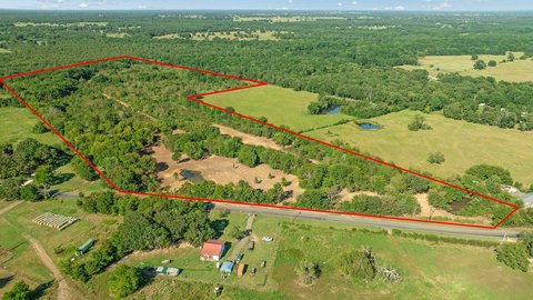 Land with Road Frontage and Ponds