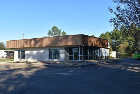 Office Building with Unload Dock Storage